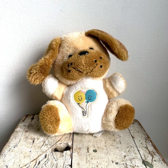 1984 DanDee Goodtime Gang Dog Plush 9" Balloons New Vintage - Picture 2 of 5